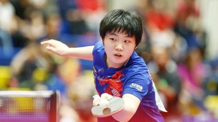中國隊15歲的小將蒯曼一人獨攬3冠。（圖源：互聯網）