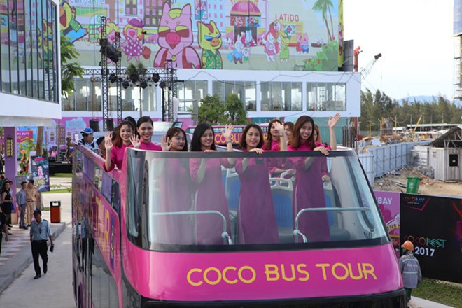 越南旅遊股份公司建議本市採用兩層敞篷客運旅遊巴士。（圖源：阮秀）