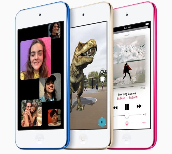 美國蘋果公司發佈了多功能終端“iPod touch”的新產品。（圖源：互聯網）