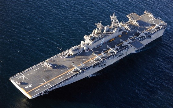 美國海軍“拳師號”軍艦。（圖源：互聯網）