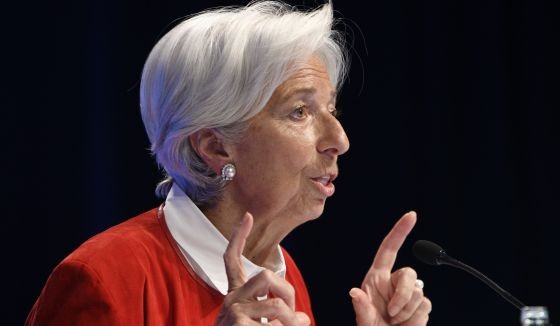 國際貨幣基金組織（IMF）總裁拉加德。（圖源：互聯網）