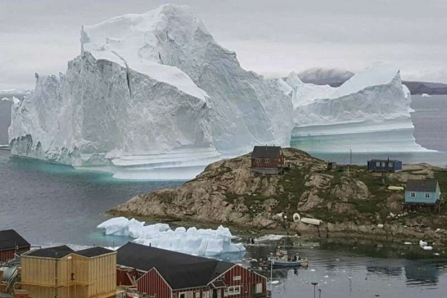 格陵蘭島的冰川融化速度比以前想像的快得多。（圖源：互聯網）