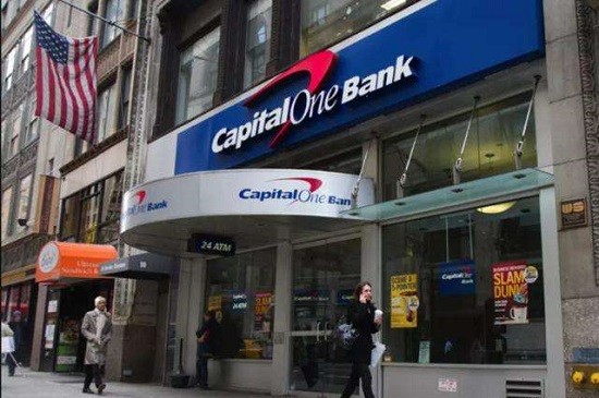 美國第一資本銀行(Capital One)當地時間7月29日發佈聲明稱數據庫遭駭客攻擊，約1億零600萬銀行卡用戶及申請人信息洩露。（圖源：互聯網）