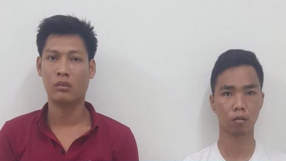 涉嫌人體腎臟販賣媒介犯罪的2名嫌犯阮光同（左）及黎鴻雄。（圖源：警方提供）