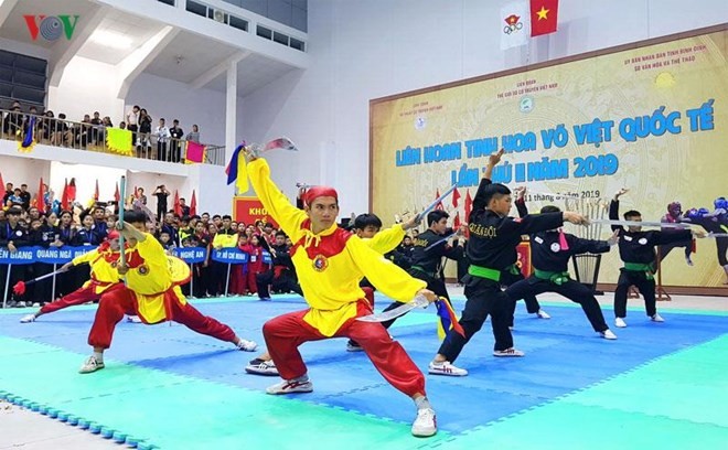 “國際（越南）武術精髓”聯歡節精彩紛呈。（圖源：互聯網）