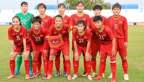 越南女足隊。（圖源：互聯網）