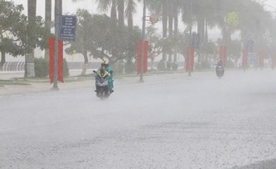 受4號颱風影響，本市與南部各省將會出現強降雨。（示意圖源：互聯網）