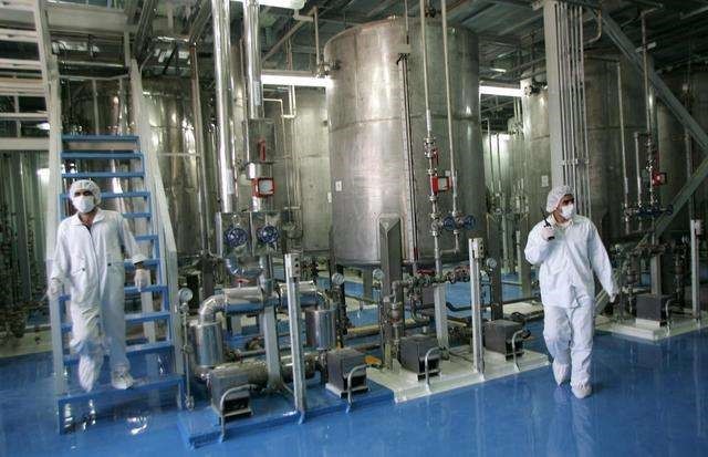 伊朗用於提純鈾的離心機。（圖源：互聯網）