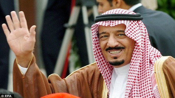 沙特阿拉伯王國國王，首相薩勒曼‧本‧阿卜杜勒阿齊茲‧阿勒沙特。（圖源：EPA）