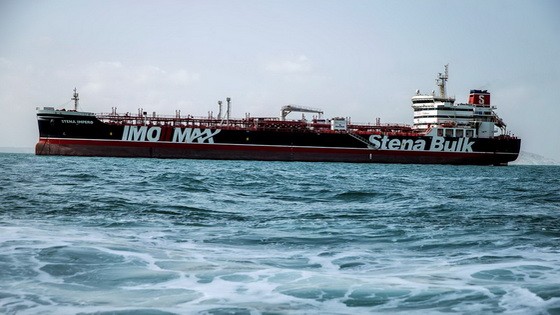 被伊朗扣留的英國油輪“史丹納帝國”號已獲釋放。（圖源：路透社）