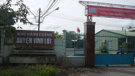 圖為薄寮省永利縣民運處副主任阮晉服工作所在的行政辦事處。