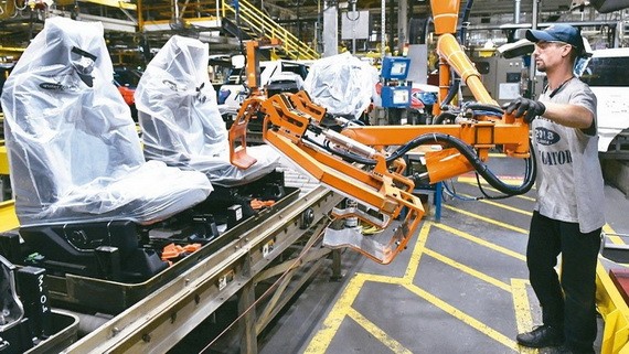 9月份美國製造業採購經理人指數(PMI)大幅下滑至47.8，創下2009年6月以來最低水平，顯示美國製造業萎縮加劇。（示意圖源：互聯網）