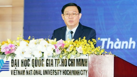 王廷惠副總理在會上發言。（圖源：VGP）