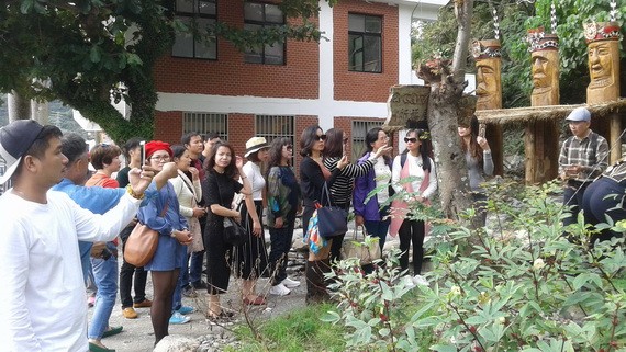 出國觀光的越南遊客逐漸年輕化。