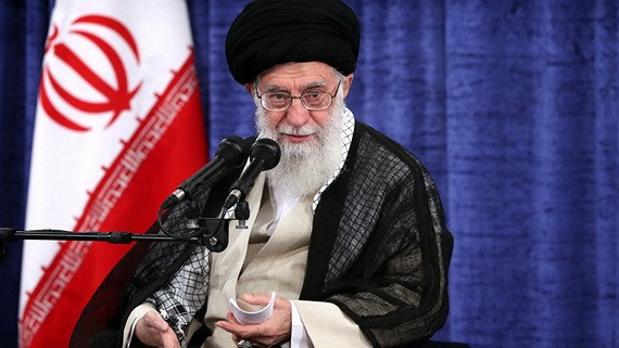 伊朗最高領袖哈梅內伊。（圖源：AP）