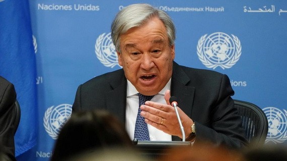 聯合國秘書長古特雷斯。（圖源：路透社）
