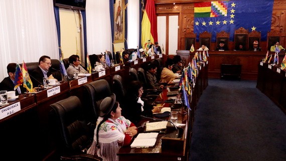 玻利維亞國會通過新法案，禁止連續兩屆任職的人投入同一職務的選舉。（圖源：路透社）