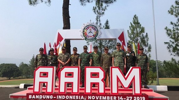 越南代表團在AARM 29比賽中排名第三