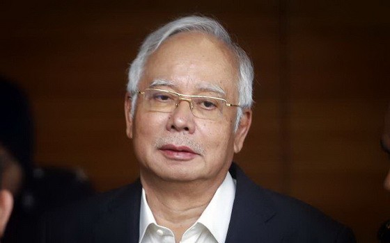 馬來西亞前總理納吉布。（圖源：AP）