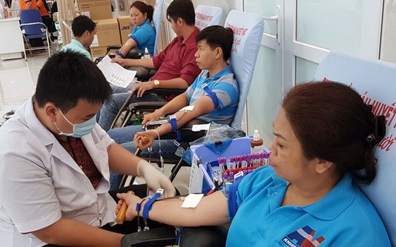 捐血目標是確保從明年1月14至20日在血液儲備庫經常存放1萬5000袋血，為本市春節期間服務。（示意圖源：維姓）
