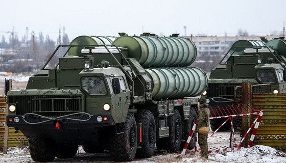 圖為俄羅斯S-400防空導彈系統。（圖源：互聯網）
