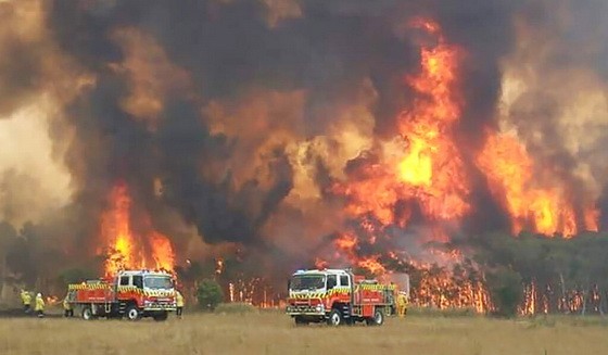 澳洲山火自去年9月爆發後，至今尚未受控，仍持續蔓延。（圖源：AP）