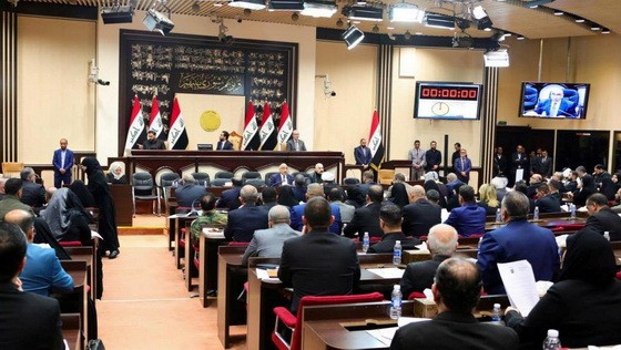 伊拉克議會通過決議敦促政府要求美軍撤離。（圖源：AFP）