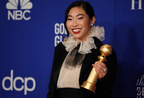 紐約出生的林家珍(奧卡菲娜) 成為史上第一位金球獎「亞裔影后」。（圖源：互聯網）