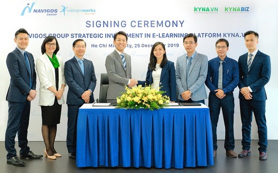 Navigos Group正式成為Kyna.vn和Kynabiz.vn等兩個在線培訓生態系網站的戰略投資者。