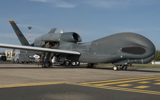 圖為美國RQ-4A全球鷹無人機。（圖源：互聯網）