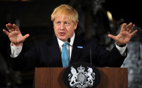 英國首相約翰遜。（圖源：AP）