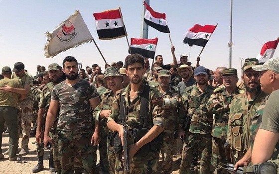 敘利亞政府軍。（圖源：Sputnik）