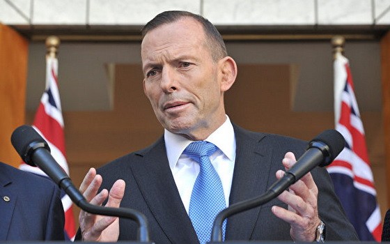 圖為澳大利亞前總理托尼‧阿博特。（圖源：AFP）