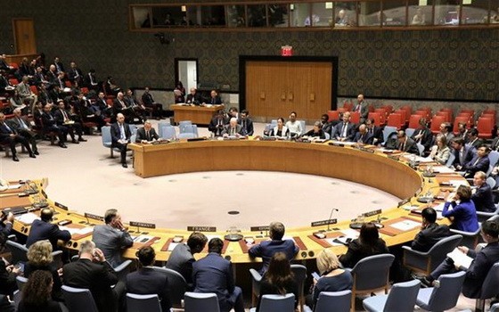 聯合國安理會會議場景。（圖源：越通社）