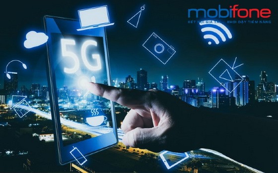 MobiFone 成功試運 5G 網絡。（示意圖源：MobiFone）