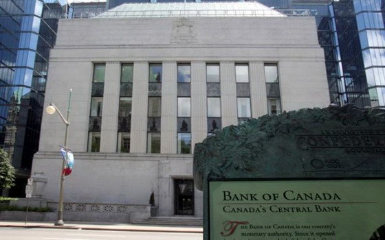 加拿大中央銀行。（圖源：互聯網）
