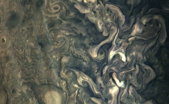 超清晰的木星照片。（圖源：NASA）