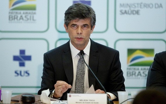 巴西新任衛生部長泰克宣佈辭職。（圖源：互聯網）