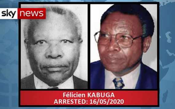 盧旺達大屠殺嫌疑人費里西安‧卡布加(FELICIEN KABUGA)在經歷了25年的逃亡後，在巴黎地區被逮捕。（圖源：Sky News）