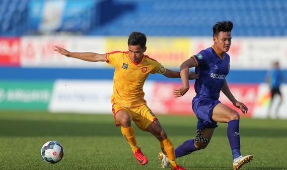 越南足球恢復比賽。（圖源：互聯網）