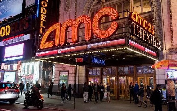 美國最大電影院線集團AMC。（圖源：互聯網）