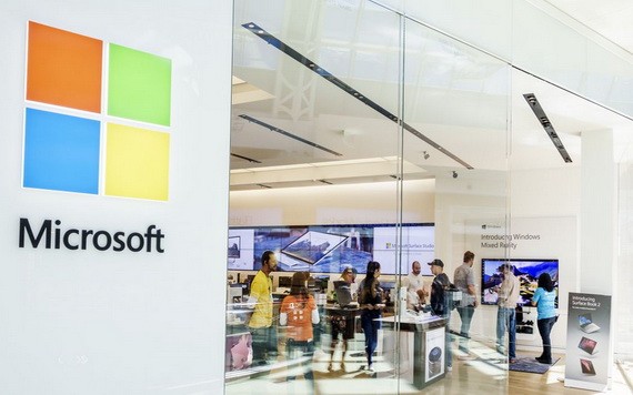 美國微軟公司宣佈，將永久關閉其全球實體店舖，把零售業務轉移到線上。（示意圖源：互聯網）