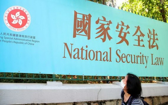 6月30日，中國第十三屆全國人大常委會第二十次會議表决通過“香港國安法”。（示意圖源：AP）