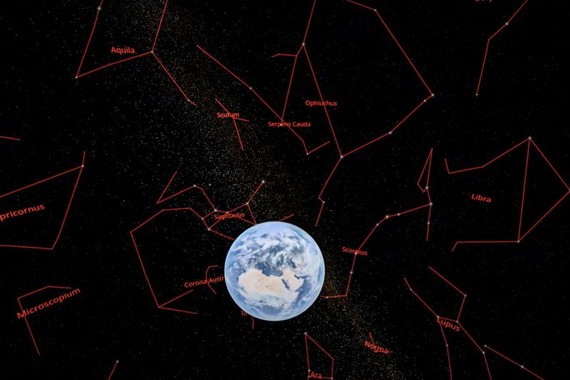 當地時間20日，迄今為止最大的3D宇宙地圖發佈。（圖源：AFP）