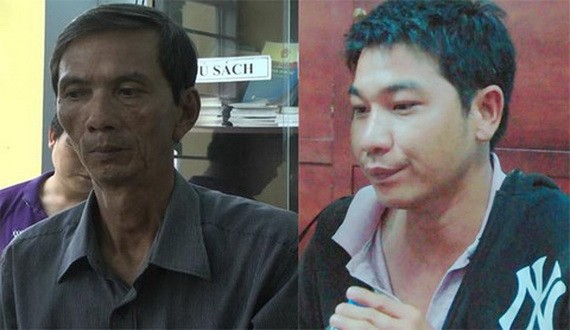 被拘留的兩名嫌犯范世海（左圖）及阮黃山。（圖源：警方提供）