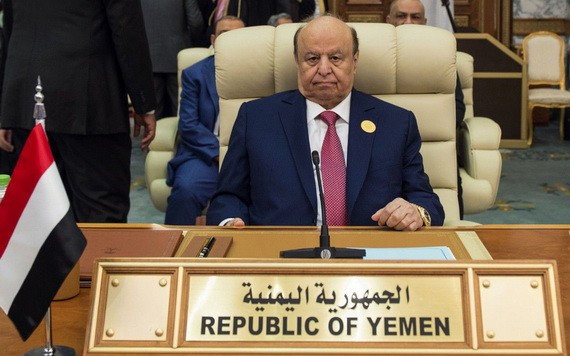 也門總統哈迪。（圖源：AFP）
