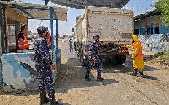 加沙地帶南部的拉法檢查站。（圖源：Getty Images）
