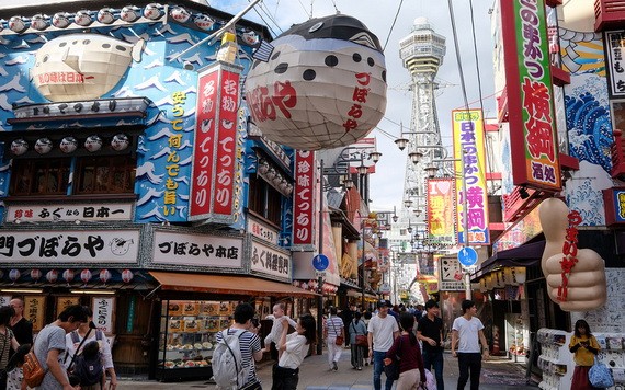 大阪街景。（圖源：互聯網）