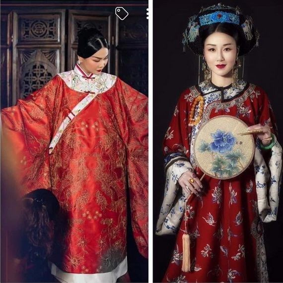 《曇花一夜》的服裝被認為與中國清朝服裝風格一樣。