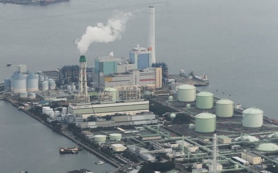  日本的煤炭火力發電站和天然氣火力發電站。（圖源：Nikkei）